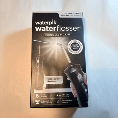 waterpik rechargeable cordless plus water flosser Model WP-464W New Sealed - Image 1 of 4
