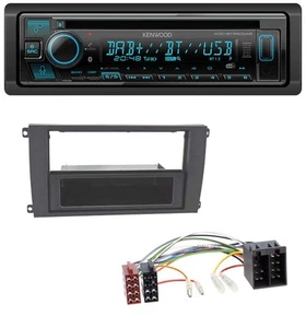 Kenwood Bluetooth DAB CD MP3 USB Autoradio für Porsche Cayenne (2002-2007) - Bild 1 von 7