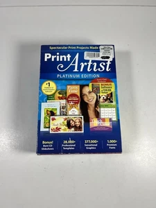 Print Artist Platinum Edition - New Unopened I Believe See Desc - Afbeelding 1 van 6