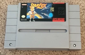 Star Fox (Super Nintendo SNES, 1993) Super FX Cartridge Only - Picture 1 of 2