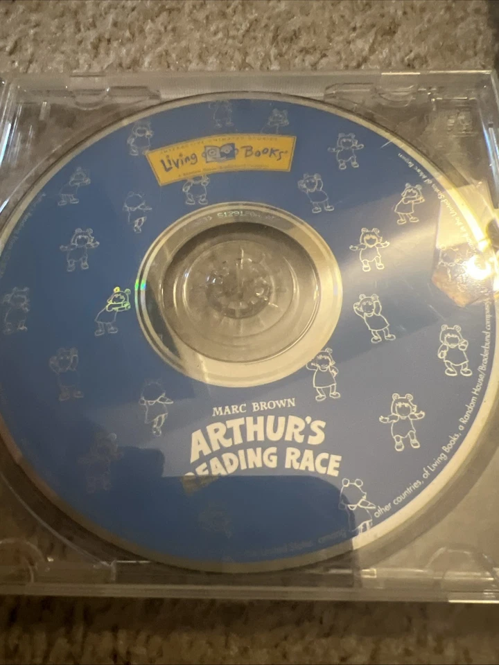Arthur’s Reading Race Living Books CD-ROM PC Game 1996 - Image 1 of 2