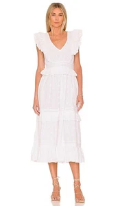 Vestido midi con ojales de encaje Cleobella Cherie - mediano - Imagen 1 de 8