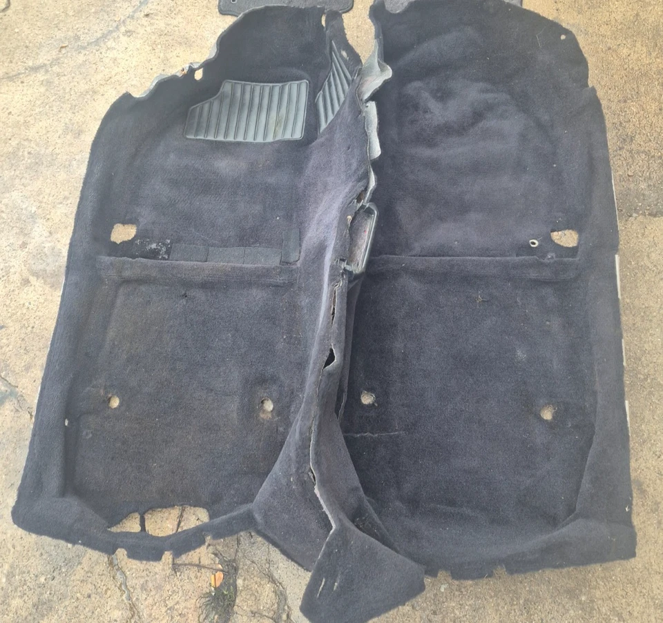 Juego de alfombras interiores negras OEM 91 para Toyota MR2 Turbo 91 Foto 1 de 4