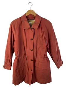 Burberrys Men's Red Polyester Coat Plain Classic Size 50 #EG ZIA - Picture 1 of 8