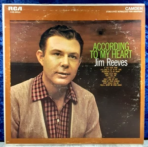 Jim Reeves: "According to My Heart"; RCA; 1960; VG+ - Picture 1 of 4