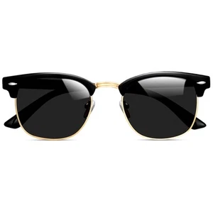 Rimless Trendy Polarized Sunglasses Men Women, Retro Sun Glasses for Men Wome... - Picture 1 of 9