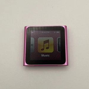 Apple 8GB iPod Nano - 6th Generation - Pink - MC692LL / A1366 Tested & Working - Picture 1 of 7
