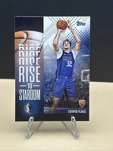 2025-26 Topps Basketball Cooper Flagg RC Rise To Stardom MINT 🔥🏀🔥 Mavs - Bild 1 von 6