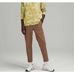 Pantalone Lululemon Bowline 30" *Utilitech Marrone Cacao Uomo Taglia M - Foto 1 di 4