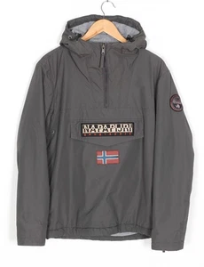 NAPAPIJRI Invierno Selva Lluviosa Chaqueta Anorak con Capucha Hombres Talla XS MJ6164 - Imagen 1 de 9