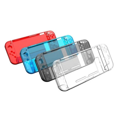 For Nintendo Switch Console Joy-Con Hard Clear Protective Anti-Scratch Grip Case - Image 1 of 4