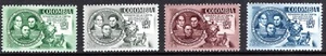 Columbia Stamp Scott #676-677, C302-C303, Letter Writing, Set of 4, MLH SCV$1.40 - Picture 1 of 1
