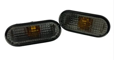 2x Blinker Seitenblinker Schwarz für VW Passat 3B 3BG B5 Polo 6N 9N Lupo Fox - Bild 1 von 3