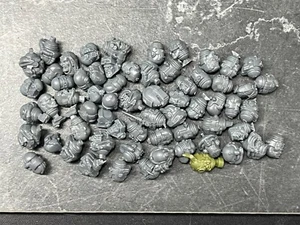 Warhammer 40k - Cabezas de Marines Espaciales Brocas Sin Casco 1 - Imagen 1 de 1
