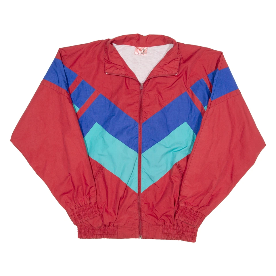 COBRA SPORTSWEAR мужской трек куртка красный L - Изображение 1 из 4