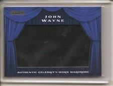 " John Wayne " Relic Card / Razor Entertainment Card