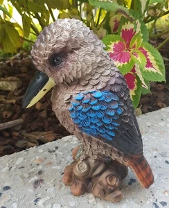 Kookaburra Ornament Statue Figurine Sculpture Australian Bird Garden Décor 17 cm - Picture 1 of 5