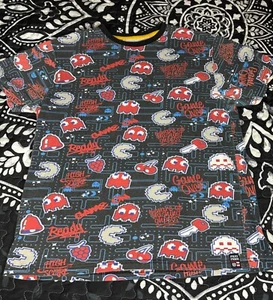 Phat Farm  Kids  Pacman Game Over Retro Style 100% Cotton T-shirt Sz L - Picture 1 of 4