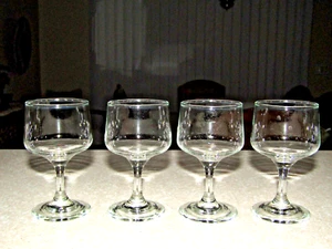 Set of 4 Vintage Cocktail Stemware 4 oz Glasses - Picture 1 of 5