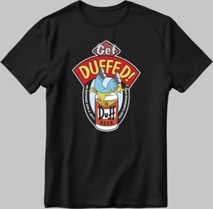The Simpsons, Simpson drawing Short Sleeve White-Black Men/ Women T Shirt R209 - Picture 1 of 6