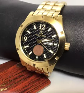 HMS Victory Men’s Watch - 5ATM, Swiss Movement - Picture 1 of 11