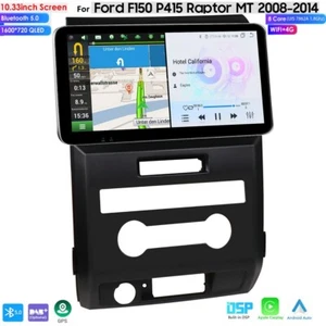 Android 10.33"Car Stereo Radio DSP GPS Carplay For Ford F150 P415 Raptor 2008-14 - Picture 1 of 24