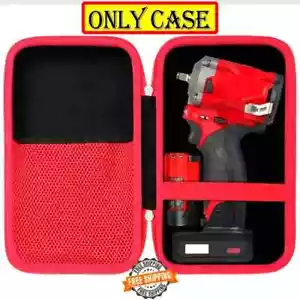 Case for Milwaukee M12 Fuel Stubby Impact Wrench 3/8 255420 Hard Travel Carrying - Picture 1 of 10