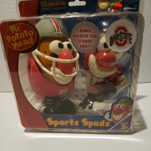 2009 Mr. Potato Head ~ Sports Spuds ~ College Exclusive  OHIO STATE FOOTBALL NEW Cover