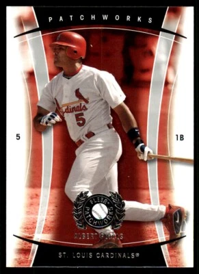 2005 Fleer Patchworks #49 Albert Pujols - Image 1 of 2
