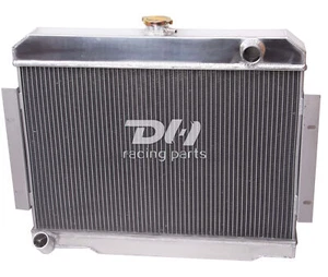 #583 FOR 1972-1986 JEEP CJ5/CJ6/CJ7 4.2L 5.0L V8 l6 3-ROW FULL ALUMINUM RADIATOR - Picture 1 of 17