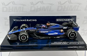 Minichamps 1:43 Alex Albon Williams FW46 Bahrain GP 2024 417240123 - Picture 1 of 1
