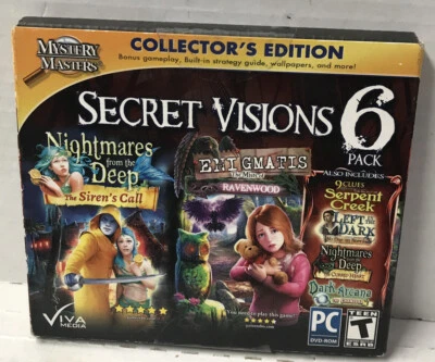 🌍 Secret Visions 6 Pack Collector's,New ‼️ - Image 1 of 3
