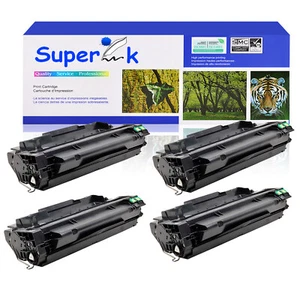 4PK Q7551A 51A Black Toner Cartridge For HP LaserJet M3027 M3035 MFP P3005dn - Picture 1 of 14