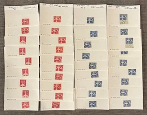 1958 U.S. Air Mail Postage Stamps LOT Scott # C60 C51 C61 C78 Jet 7 Cent 11 Cent - Picture 1 of 5