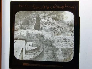 Magic Lantern Slide Late 1800's early 1900's Point Goulets Dauphone - Imagen 1 de 1
