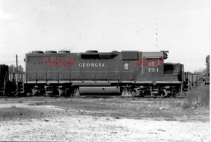 25A871 RP 1970 GEORGIA RAILROAD LOCOMOTIVE #754 ATLANTA - Picture 1 of 1