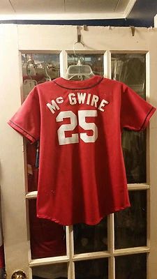 Camiseta De Colección Mark McGwire Cardenales de San Luis COSIDA Juvenil L USC Trojans SC Padres Foto 1 de 4