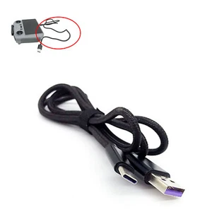 Remote Control Charging Cable Nylon Data Cable for DJI Air 3/RC/RC2/N1/N2 - Picture 1 of 8