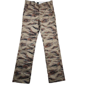 NWT RVCA Boy's Camouflage Regular Fit Weekday Chino Pants Sz 26 - Picture 1 of 18