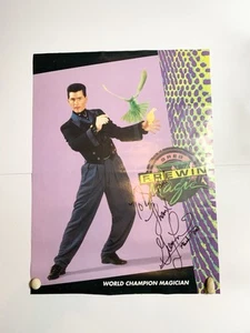 Inscribed Greg Frewin Magic Poster - Picture 1 of 3