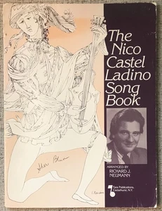 " THE NICO CASTEL LADINO SONG BOOK " 1981 1ST PB VG- 34 SEPHARDIC SONGS - Bild 1 von 1