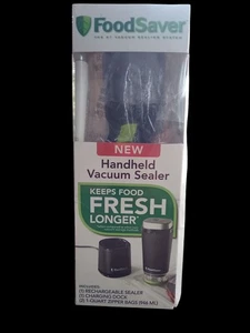 FoodSaver Kabelloser Handstaubsauger mit Dock Tragbare Lebensmittelaufbewahrung Vorbereitung - Bild 1 von 5