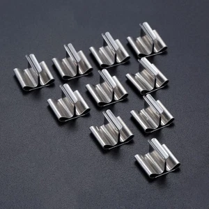 50pcs Wood Candle Wicks Base Clip Home Handmade Candle Accessories 16x12x10mm - Picture 1 of 12