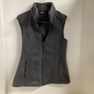 Eddie Bauer Damen Weste grau Full Zip Größe S - Bild 1 von 15