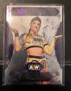 2024 Upper Deck AEW Black Diamond KRIS STATLANDER #16 Exquisite Purple /25 - Picture 1 of 1