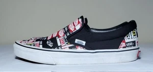 VANS Off The Wall Slip-On Shoes Mens Size 9.5 - 500714 - Picture 1 of 22