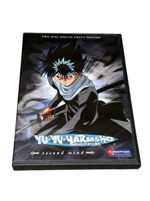 Yu Yu Hakusho Ghost Files Second Wind 2 Disc DVD Special Uncut Edition REG. 1+4 - Image 1 of 3