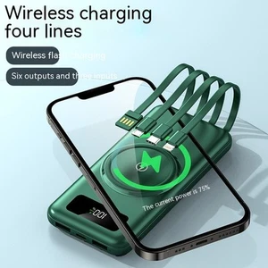 40000mAh Power Bank Backup 4 USB Fast Charge Wireless Portable External Battery - Photo 1 sur 8