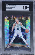 2018-19 Select Jayson Tatum #61 Scope Prizm SGC 10