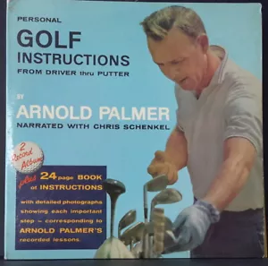 ARNOLD PALMER - PERSONAL GOLF INSTRUCTIONS 1962 2LP US RELEASED IN OZ FORD AD - Picture 1 of 6